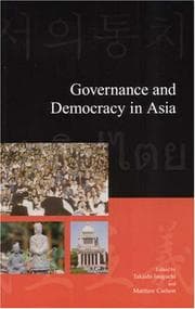 Tapa de Governance and Democracy in Asia