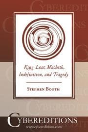 Tapa de King Lear, Macbeth, Indefinition, and Tragedy