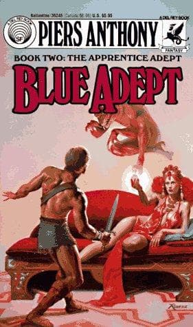Tapa de Blue Adept (Book Two: The Apprentice Adept)
