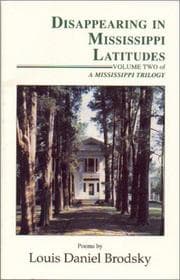 Tapa de Disappearing in Mississippi latitudes