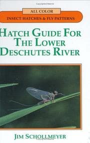 Tapa de Hatch guide for the lower Deschutes River