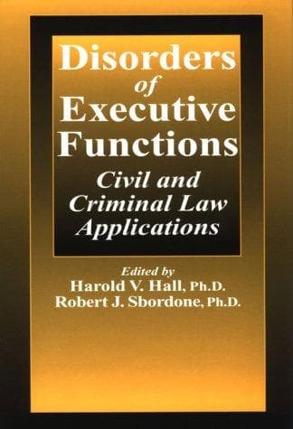 Tapa de Disorders of Executive Functions