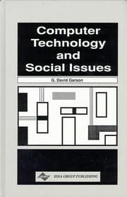 Tapa de Computer technology and social issues