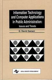 Tapa de Information technology and computer applications in public administration
