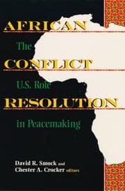 Tapa de African conflict resolution
