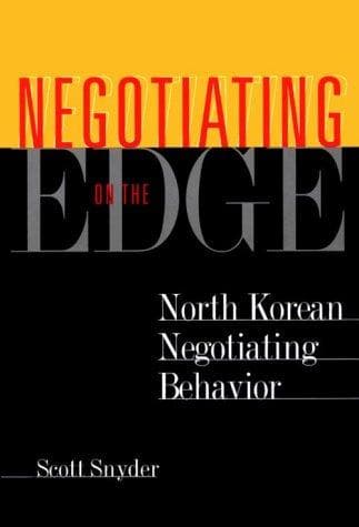 Tapa de Negotiating on the Edge