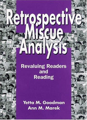 Tapa de Retrospective miscue analysis