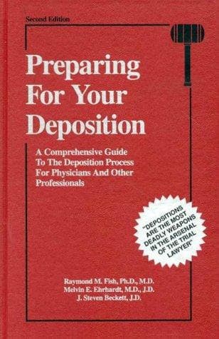 Tapa de Preparing for your deposition