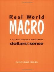 Tapa de Real World Macro
