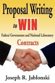 Tapa de Proposal Writing to WIN Federal Government and National Laboratory Contracts