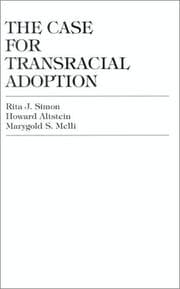 Tapa de The Case for Transracial Adoption