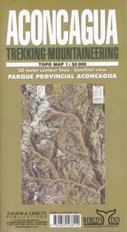 Tapa de Aconcagua Map