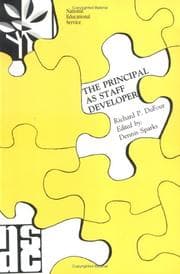 Tapa de The principal as staff developer