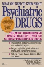 Tapa de What you need to know about psychiatric drugs