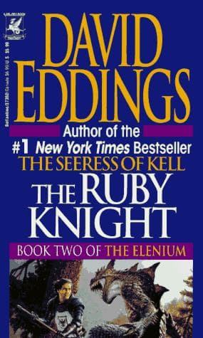 Tapa de The Ruby Knight (Book Two of the Elenium)