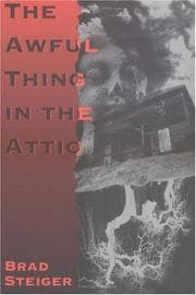 Tapa de The awful thing in the attic