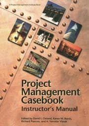 Tapa de Project management casebook