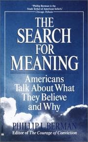Tapa de The search for meaning