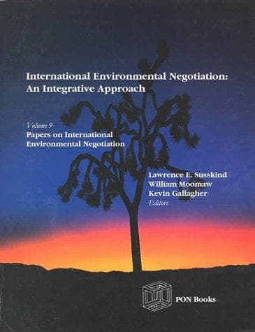Tapa de International environmental negotiation