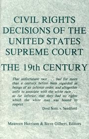 Tapa de Civil Rights Decisions of the United States Supreme Court