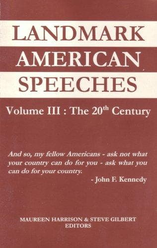 Tapa de Landmark American speeches