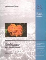 Tapa de Marine Rapid Assessment of the Raja Ampat Islands, Papua Province, Indonesia