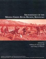 Tapa de Archaeology of the Middle Green River Region, Kentucky