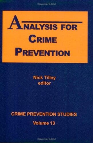 Tapa de Analysis for crime prevention