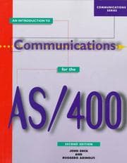 Tapa de An introduction to communications for the AS/400