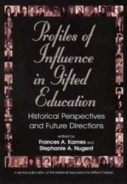 Tapa de Profiles of Influence in Gifted Education