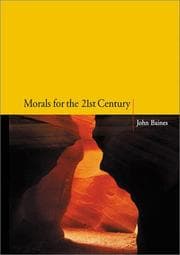 Tapa de Morals for the 21st century