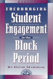 Tapa de Encouraging student engagement in the block period