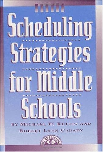 Tapa de Scheduling strategies for middle schools