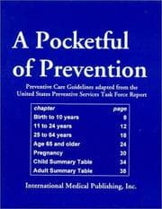 Tapa de A Pocketful of Prevention