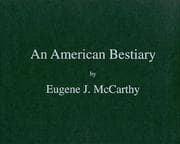 Tapa de An American Bestiary