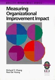 Tapa de Measuring organizational improvement impact