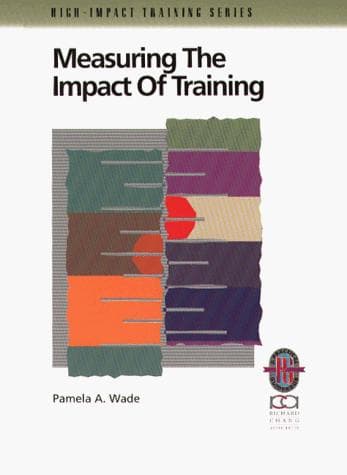 Tapa de Measuring the impact of training
