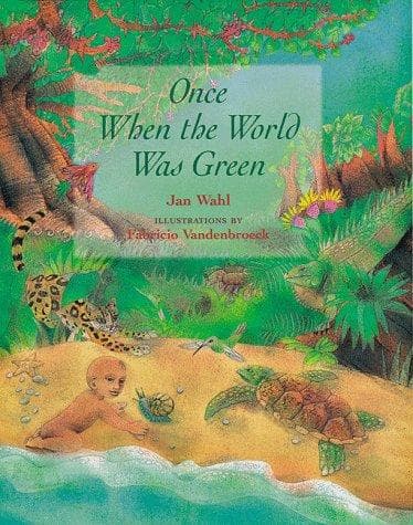 Tapa de Once when the world was green