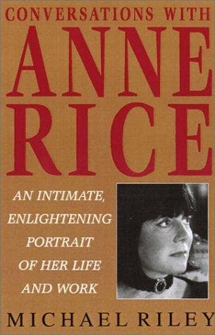 Tapa de Conversations with Anne Rice