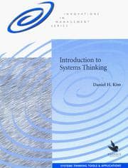 Tapa de Introduction to Systems Thinking