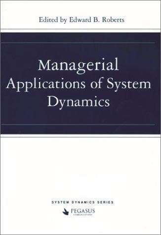 Tapa de Managerial Applications of System Dynamics