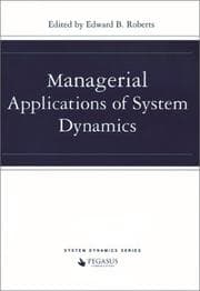 Tapa de Managerial Applications of System Dynamics