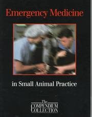 Tapa de Emergency medicine in small animal practice