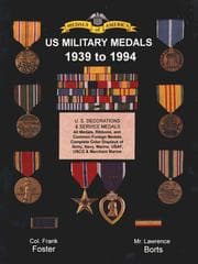 Tapa de United States military medals, 1939 to present