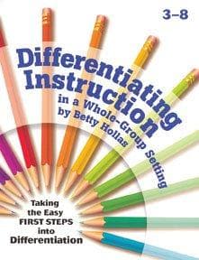 Tapa de Differentiating Instruction In A Whole-group Setting