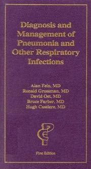 Tapa de Diagnosis and management of pneumonia and other respiratory infections