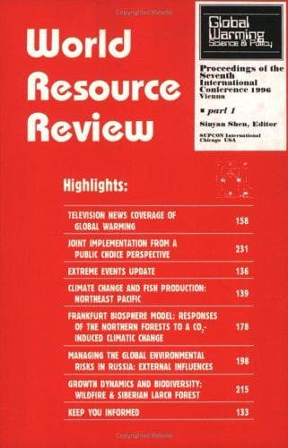 Tapa de Global Warming Science & Policy