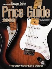 Tapa de The Official Vintage Guitar Magazine Price Guide