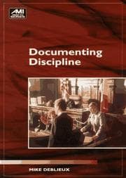 Tapa de Documenting discipline