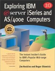 Tapa de Exploring IBM eserver iSeries and AS/400e computers